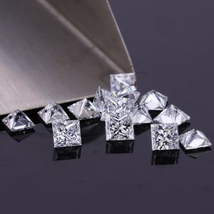 Lose CVD-Diamanten im Prinzess-Schliff, Farbe DEF, Reinheit VS, Laborgefertigte Diamanten in Melee-Größe, Lose Diamanten im Fantasieschliff - Product Image 2