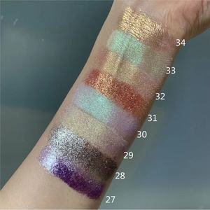 Private Label <strong>Glitter</strong> Loose Powder Pigments Ocean <strong>Blue</strong> Pink Mermaid Duochrome <strong>Eyeshadow</strong> - Product Image 3