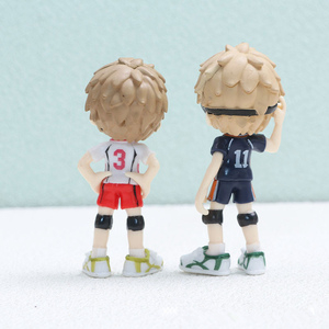 Figurines <span class=keywords><strong>Haikyuu</strong></span> Hinata Shoyo <span class=keywords><strong>Oikawa</strong></span> Tooru Tobio Kageyama en PVC de 8 cm, figurines d'anime, jouets à collectionner, boîte à œufs Gachapon - Product Image 5