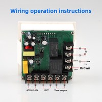 Contrôleur de température numérique TUOBANG TS600 220V avec minuterie, OEM/ODM, en ABS, pour machine de pressage à chaud, type K, manuel/automatique