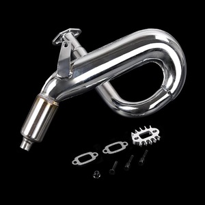 Tubo de Escape con Silenciador para Auto RC a Gasolina 1/5 Hpi km Rovan Rc Baja 5b 853072 - Product Image 5