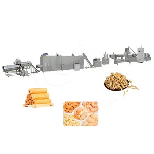 Extrusora de aperitivos de acero inoxidable ORME Extrusora De Maiz Maíz Snack Food Nik Naks Make Machine