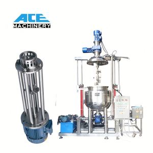 Homogeneizador de Vacío Fijo de 500L 1000L, Mezclador Emulsionante para Cosméticos, Lociones, Ungüentos, Cremas y Pastas, Equipo de Mezcla - Product Image 5