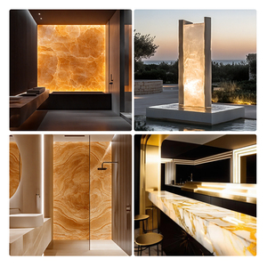 Panneau LED à lumière uniforme 24V, blanc réglable, 12*24 pouces, CRI élevé 95, garantie 3 ans pour les surfaces en onyx et en marbre - Product Image 5