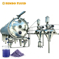 Industriële vacuüm banddroger voor groenten, fruit, voedsel, chemicaliën, poeder en hout.
