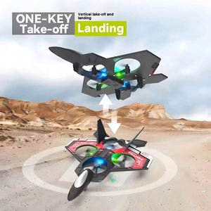 Avión RC Resistente a Caídas, Rotor Fijo, Avión de Combate, Aeromodelo para Niños, Quadcopter, Dron de Juguete, Avión de Espuma - Product Image 3