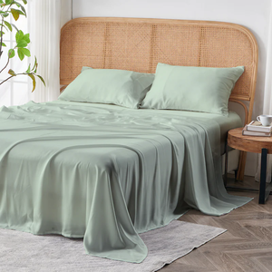 Silky Soft Breathable Tencel <strong>Sheets</strong> 100% <strong>Eucalyptus</strong> <strong>Sheets</strong> Deep Pocket Luxury Hotel Cooling Bed <strong>Sheets</strong> - Product Image 1