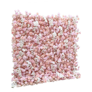 Decorazione Murale Floreale 3D <span class=keywords><strong>Rosa</strong></span>, Stile Raffinato per Matrimoni, Feste <span class=keywords><strong>e</strong></span> Servizi Fotografici - Product Image 1