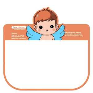 قناع وجه شفاف يُستخدم لمرة واحدة قناع وجه شفاف بجزء شفاف من النافذة واقي من الضباب قناع وجه شفاف للأطفال - Product Image 3