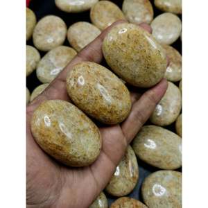 Piedras de cuarzo dorado natural - UNA PIEZA - cristal/chakra/reiki/curación - peso de 76 gramos - Product Image 1
