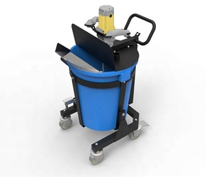 Pabrik KINTY Menyediakan <span class=keywords><strong>Mixer</strong></span> Semen Portabel 100L yang Tahan Lama, Stasiun Pencampur Elektrik Mobile Self Leveling untuk Dijual - Product Image 4