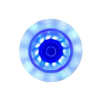 Roues de patins à roulettes lumineuses clignotantes pour enfants, réglables, en PU haute élasticité 90A, résistantes à l'usure, pour l'extérieur, personnalisables OEM/ODM
