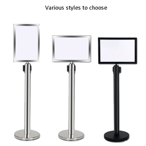<span class=keywords><strong>Marco</strong></span> de soporte de señal para cinturón retráctil, <span class=keywords><strong>barrera</strong></span> clásica de soporte, fabricante A3 A4 - Product Image 6