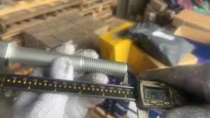 500 cấp một đầu Hex Vít Hex bu lông Metric ốc vít M20 x 140mm nử<span class=keywords><strong>a</strong></span> chủ đề ISO 4014 dacromet geomet - Product Image 3