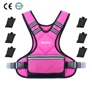 VIGFIT Precio Directo de Fábrica Chaleco con Peso de 10LB 20LB Inventario al por Mayor |   Oferta al por Mayor para Distribuidores de Gimnasios y Clubes de Entrenamiento - Product Image 1