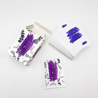Fournisseur d'usine chinois de cartes à jouer de poker Texas Hold'em écologiques, portables, avec logo personnalisable, vente en gros directe du fabricant