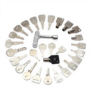 Serrure triangulaire et clés de porte pour ascenseur d'hôpital (Modèles 2801 2802 2803 TA6461 090) - Métal - Product Image 3