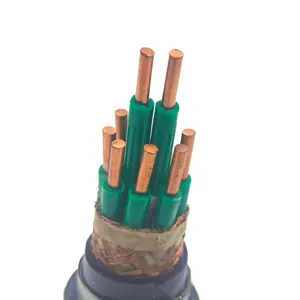 Hot Sale Flexible Copper Pvc Appliance Cu Conductor Pvc Insulated Steel Wire Control Cable