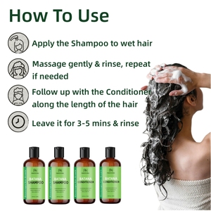 แชมพูและครีมนวดแก้ผมร่วงสำหรับผู้ชายและผู้หญิงฉลากส่วนตัว - Product Image 4