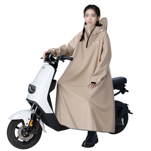 Imperméable de pluie épais en tissu Oxford pour hommes et femmes, universel, pour la randonnée, la moto, résistant à l'eau et au vent, réutilisable - Product Image 3