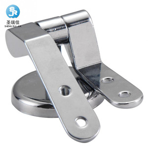 Charnière de siège de toilette Saint Ruijia en alliage de zinc chromé 3902C, quincaillerie pour meubles de salle de bain - Product Image 2