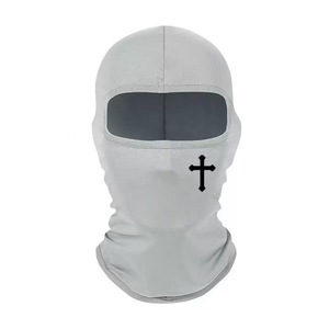 Cagoule de cyclisme unisexe pour adulte, protection UV, coupe-vent, cache-cou, écharpe solaire pour sports de plein air, ajustable - Product Image 2