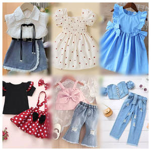 เสื้อผ้าเด็กพิมพ์ลายการ์ตูนสไตล์เสื้อผ้าลำลองของเด็กจัดส่งแบบสุ่มในฤดูร้อน - Product Image 2