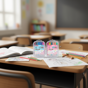 LUVTOC Rotating Crayon 12 Colors Colorpeps Kids Art Supplies - Product Image 2