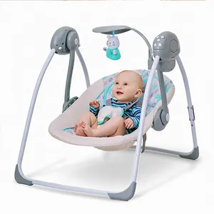 kinderwagen nieuwe swing Suppliers-2020 Nieuwe Ontwerp Elektrische 3 In1 Baby Schommel Stoel Indoor Babybed Swing Met Speelgoed