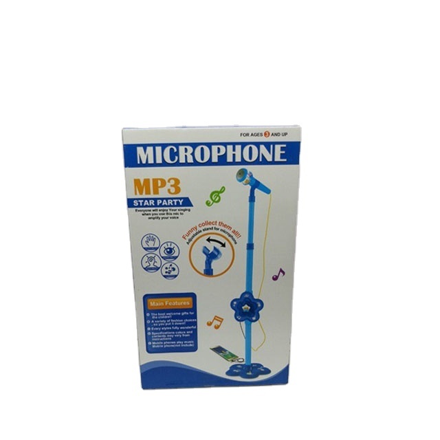 MP3 Star Party Microphone Toy with Stand