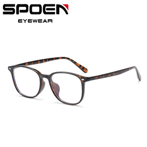 Monturas de Gafas SPOEN Rectangulares con Aro Completo, Anti Luz Azul, Unisex, Ligeras, Diseño Moderno - Product Image 1
