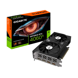 Tarjeta Gráfica para Juegos RTX 4060TI 8G OC Windforce PCI de 2 Ventiladores, Nueva, 4352 Núcleos CUDA, 18Gbps GDDR6, GPU 4060ti, Nueva - Product Image 6