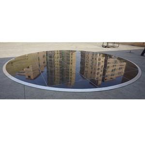 Piso de baile redondo portátil de madera de fácil instalación para eventos - Product Image 5