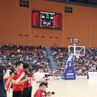 Tableaux de scores et systèmes de chronométrage pour le basketball, système de tableau de scores numérique pour les compétitions de basketball