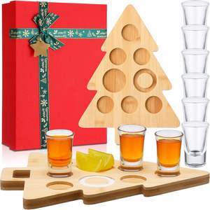 Bandeja de madera duradera y resistente para chupitos de <span class=keywords><strong>tequila</strong></span> con borde de sal, apta para servicio prolongado, para cerveza Foster's de <span class=keywords><strong>España</strong></span> - Product Image 5