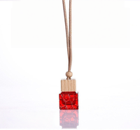 Diffuseur d'huiles essentielles en verre carré Milanya 8 ml, aromathérapie, désodorisant pour voiture et maison, flacon de parfum, clips, design moderne, non toxique
