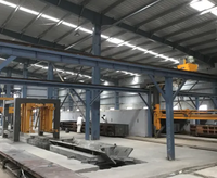MARUTI HYDRAULICS Usine de blocs AAC entièrement automatique 1200 CBM/jour, fabrication de blocs de béton légers intelligents et automatisés de haute précision