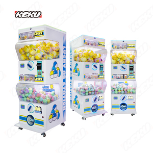 เครื่องจำหน่ายแคปซูลกาชาปองโลหะ KEKU พร้อมฟังก์ชัน SDK สำหรับผู้เล่น 2 คน ความจุ 150-200 ชิ้น ใช้ไฟ 110V/220V เครื่องขายของเล่นแคปซูลญี่ปุ่น - Product Image 4