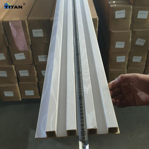 Revêtement mural extérieur Lambrin Panneau mural en PVC extérieur Alternative au <span class=keywords><strong>bois</strong></span> <span class=keywords><strong>Tasseau</strong></span> - Product Image 3