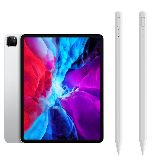 Uogic Aluminum Tablet Drawing Active Stylus Pen Capacitive Stylus Pencil for iPad 11 A3354/A3355/A3356 for iPad Air 7 A3266