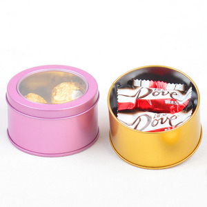 Cajas Metálicas Rosadas de 75*45mm para Empaque de Pestañas, Dulces, Pasteles, Cupcakes, Anillos, Joyería, Caja con Ventana - Product Image 4