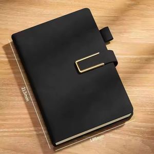 Wholesale Custom Logo Promotional Business Gifts PU Leather Notebooks A6 Students Hardcover <b>A5</b> <b>Diary</b> Journal Notebook - Product Image 3