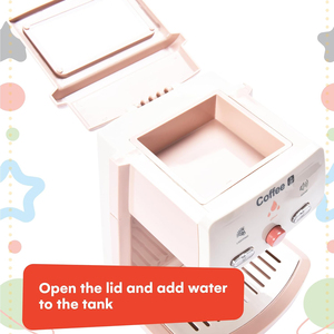 Machine à café pour enfants, jeu de simulation, <span class=keywords><strong>jouet</strong></span>, <span class=keywords><strong>action</strong></span> réaliste, appareils ménagers, <span class=keywords><strong>cuisine</strong></span>, jouets alimentaires - Product Image 3