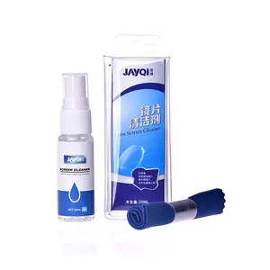 Kit Pembersih Kacamata Cair Anti Kabut, Kualitas Luar Biasa, Penjualan TERBAIK 30Ml Botol Semprot, Kain dan Pembersih