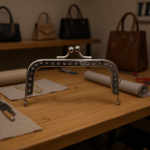 Manico per Borsa in Acciaio Inossidabile Ilan da 7cm, Chiusura per Accessori Borse - Product Image 3