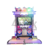 Machine d'arcade de jeu de danse Dance Dance Revolution avec écran LED de 55 pouces, machine d'arcade vidéo de danse à vendre