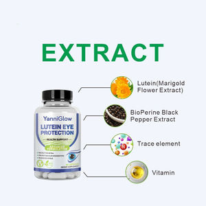ヤニグロー OEM ODM ルテインアイカプセル 目の疲れを和らげ、エネルギーを提供 天然成分 大人用 妊婦には不適切 60カプセル - Product Image 3