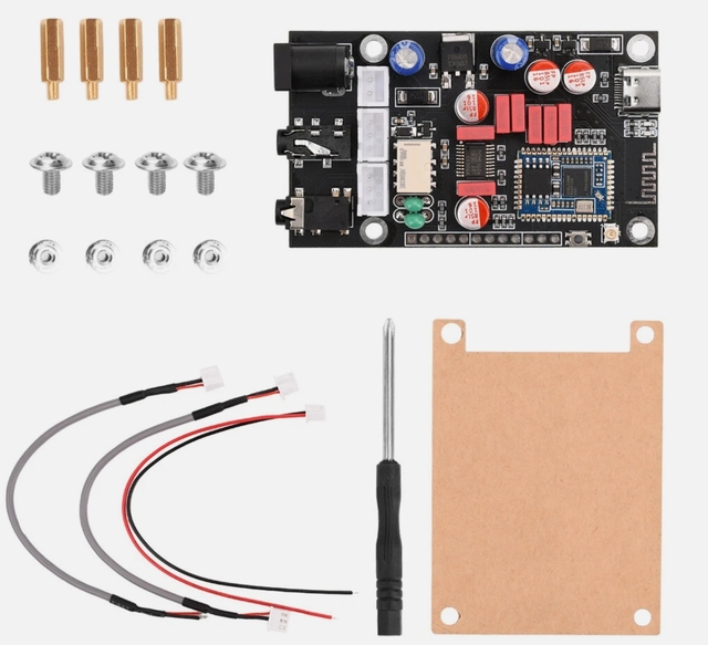 DC8-24V Blue tooth 5.1 Audio Decoder Board APTX HD QCC5125 LDAC Receiver Board