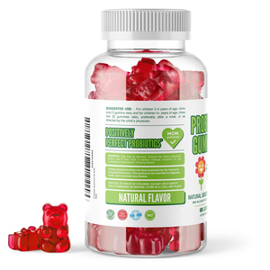 Gomitas Probióticas Orgánicas Oem, Vitaminas en Gomitas con Sabores Naturales de Frutas para la Salud Intestinal de los Niños - Product Image 1