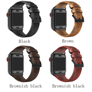 Leather <span class=keywords><strong>Watch</strong></span> Strap For <span class=keywords><strong>Apple</strong></span> <span class=keywords><strong>Watch</strong></span> Band 44 42 40 <span class=keywords><strong>38</strong></span> <span class=keywords><strong>MM</strong></span> Men's Women's Replacement Strap For iWatch Series 5 4 <span class=keywords><strong>3</strong></span> 2 1 - Product Image 4